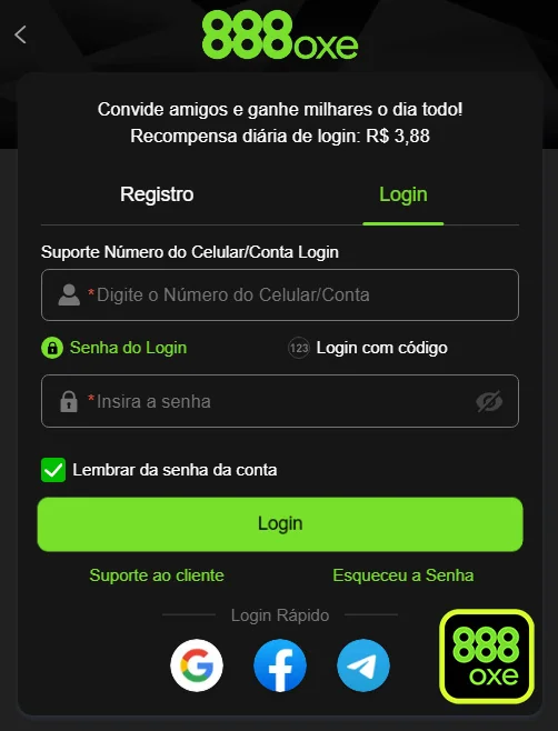 Atendimento ao cliente 24/7 na plataforma 888oxe
